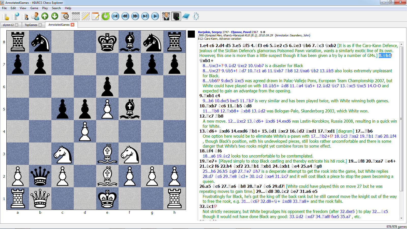 opening chess explorer